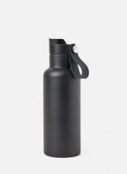 Logo trade promotional merchandise picture of: Drinking bottle Balti thermo bottle 500 ml, black