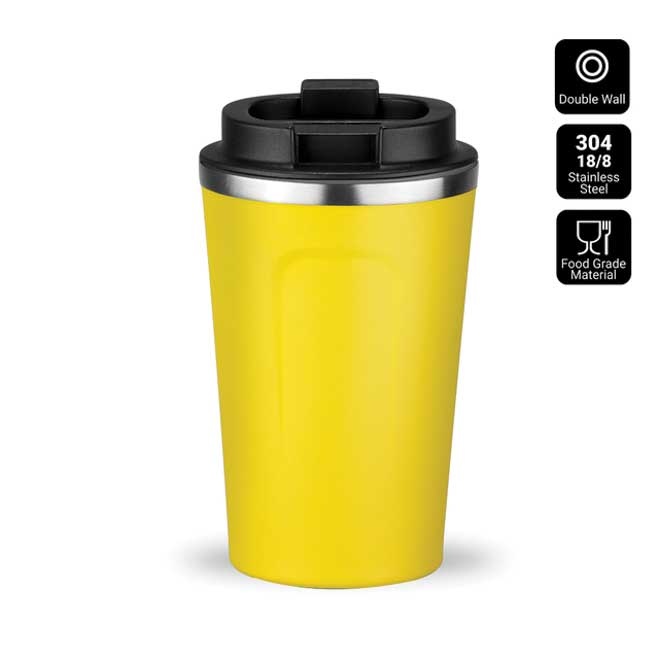 Logotrade corporate gifts photo of: Nordic coffe mug, 350 ml, yellow