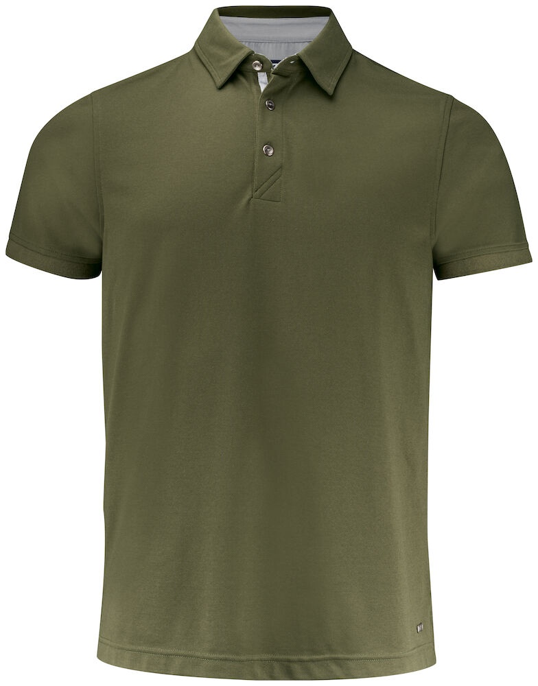 Logotrade corporate gift picture of: Advantage Premium Polo Men, Ivy green