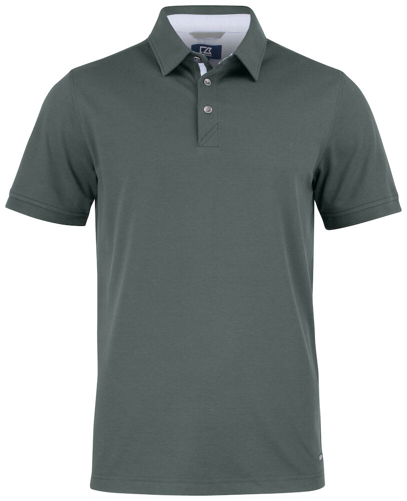 Logotrade promotional product picture of: Advantage Premium Polo Men, pistol grey