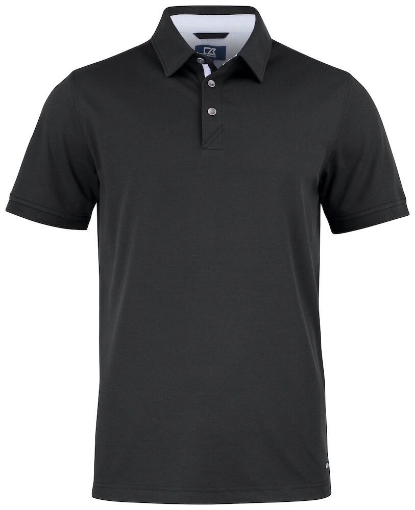 Logotrade corporate gift image of: Advantage Premium Polo Men, black