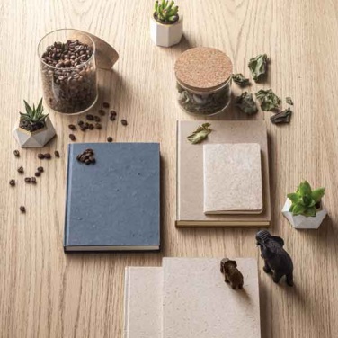 Logo trade promotional items image of: Teapad A6 notebook, natural