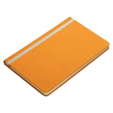 Logotrade promotional item image of: Orange-scented A5 notebook, orange