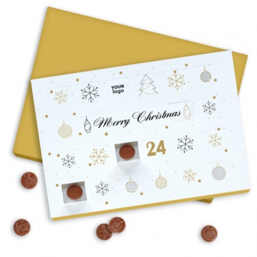 Logo trade promotional giveaway photo of: Christmas Advent Calendar with chocolate