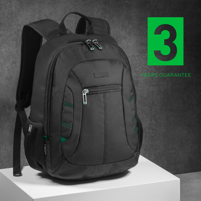 Logotrade advertising product picture of: Backpack City 15", black/green