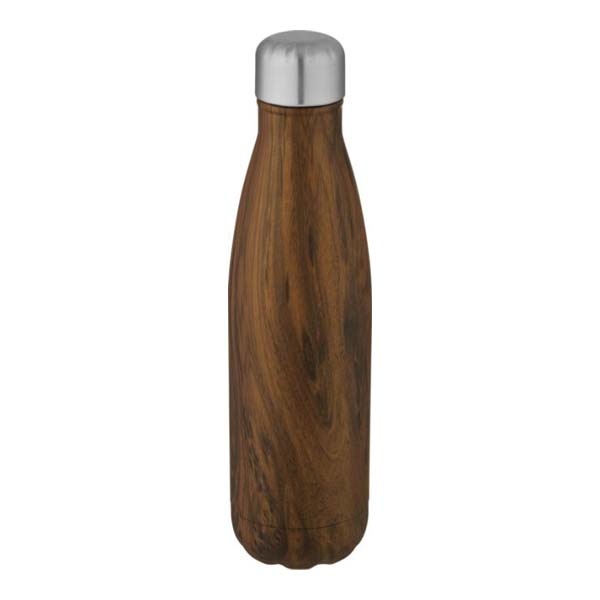 Logotrade promotional giveaway picture of: Cove vacuum insulated stainless steel bottle, 500 ml, brown