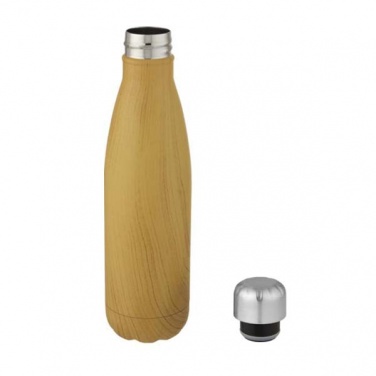 Logotrade promotional giveaways photo of: Cove vacuum insulated stainless steel bottle, 500 ml, lightbrown