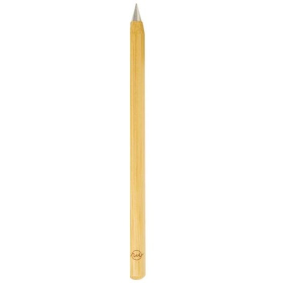 Logotrade promotional giveaway image of: Perie bamboo inkless pen, natural