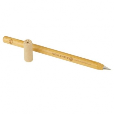 Logotrade promotional giveaway picture of: Perie bamboo inkless pen, natural