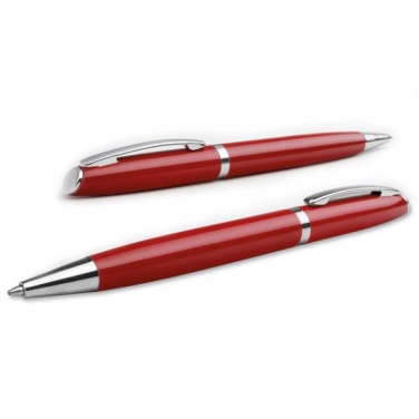 Logo trade promotional items picture of: Ball pen Lando, red