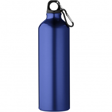 Logotrade promotional merchandise photo of: Oregon 770 ml aluminium water bottle with carabiner