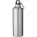 Oregon 770 ml aluminium water bottle with carabiner, Silver