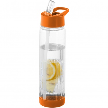 Logo trade promotional giveaway photo of: Tutti-frutti 740 ml Tritan™ infuser sport bottle