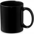 Santos 330 ml ceramic mug, Solid black