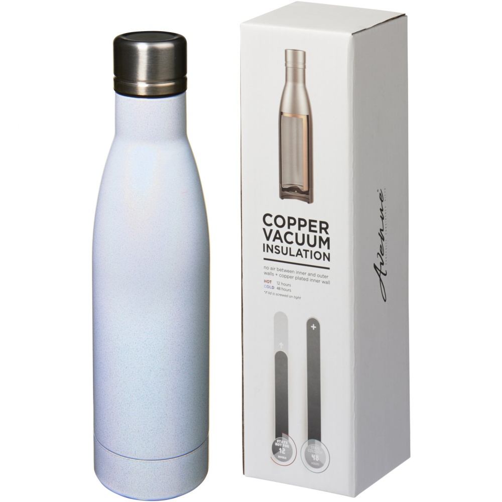 Logo trade promotional gifts image of: Vasa Aurora 500 ml copper vacuum insulated water bottle