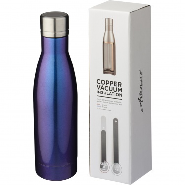 Logo trade promotional giveaway photo of: Vasa Aurora 500 ml copper vacuum insulated water bottle