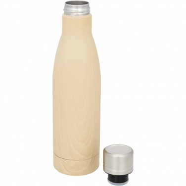 Logo trade advertising products image of: Vasa 500 ml wood-look copper vacuum insulated bottle