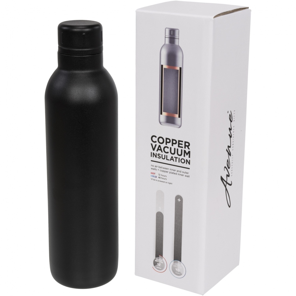 Logo trade promotional merchandise image of: Thor 510 ml copper vacuum insulated water bottle