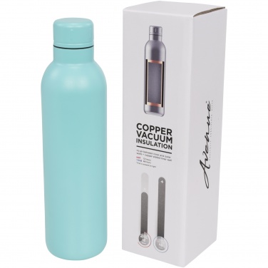 Logo trade business gifts image of: Thor 510 ml copper vacuum insulated water bottle