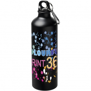 Logo trade advertising products picture of: Oregon 770 ml matte water bottle with carabiner