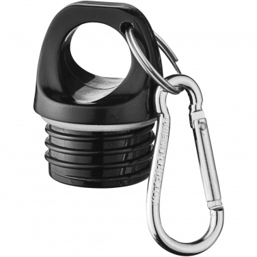 Logo trade business gift photo of: Oregon 770 ml matte water bottle with carabiner