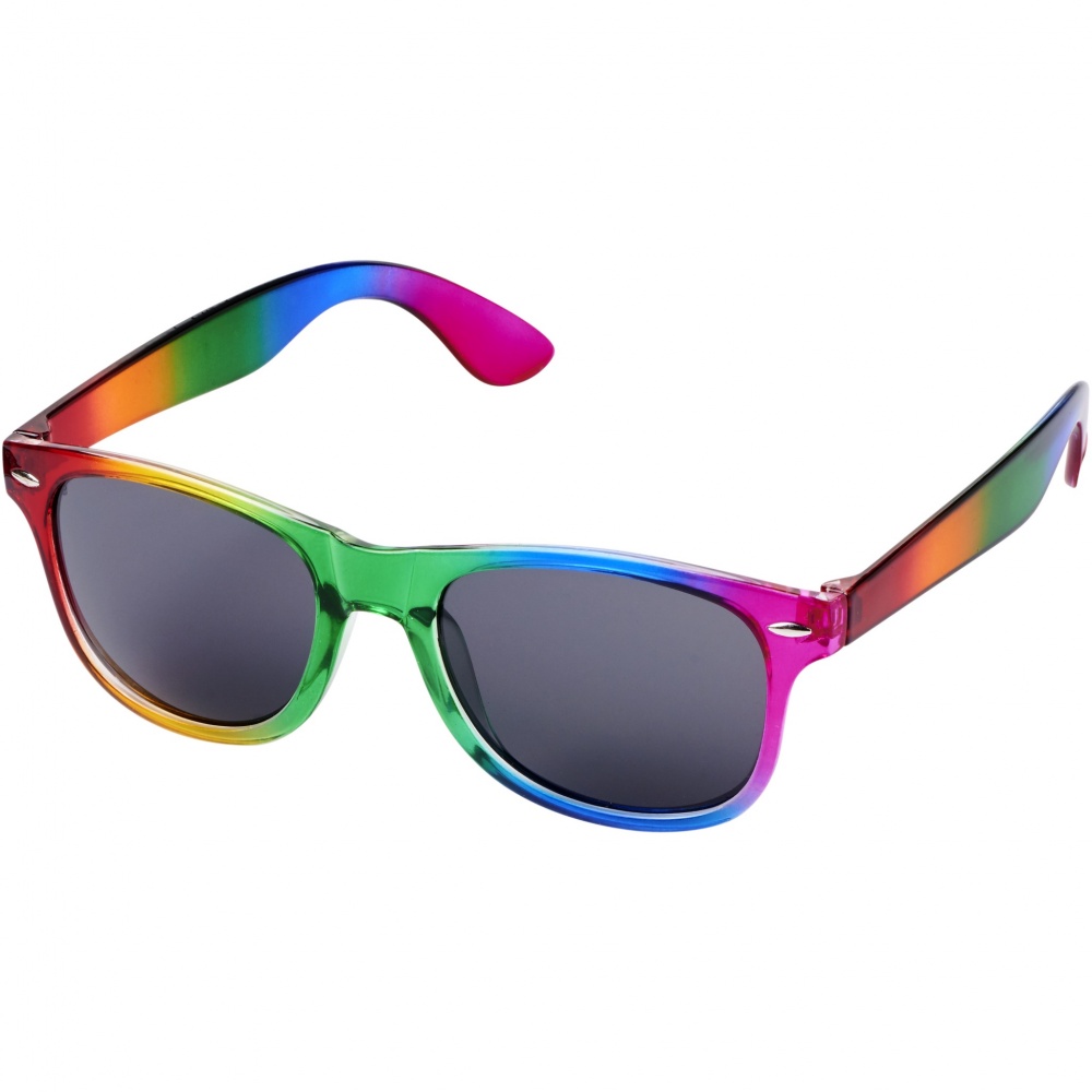 Logo trade promotional merchandise image of: Sun Ray rainbow sunglasses