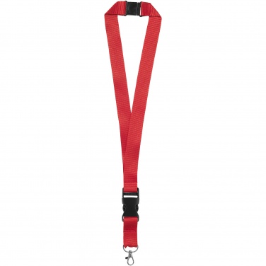 Logotrade promotional merchandise photo of: Yogi lanyard detachable buckle break-away closure