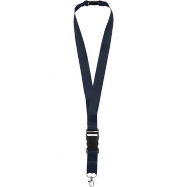 Logotrade promotional item image of: Yogi lanyard detachable buckle break-away closure