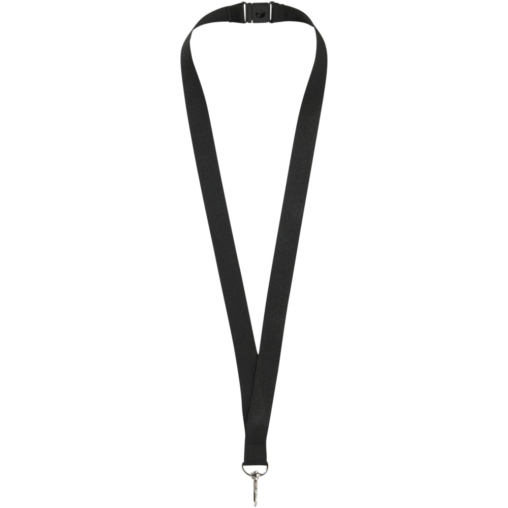 Logotrade business gift image of: Lago lanyard with break-away closure