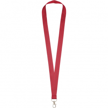 Logo trade promotional giveaways image of: Impey lanyard with convenient hook