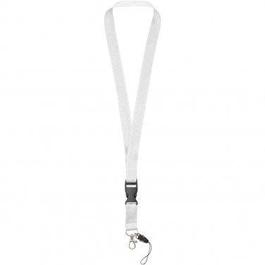 Logo trade corporate gifts image of: Sagan phone holder lanyard with detachable buckle