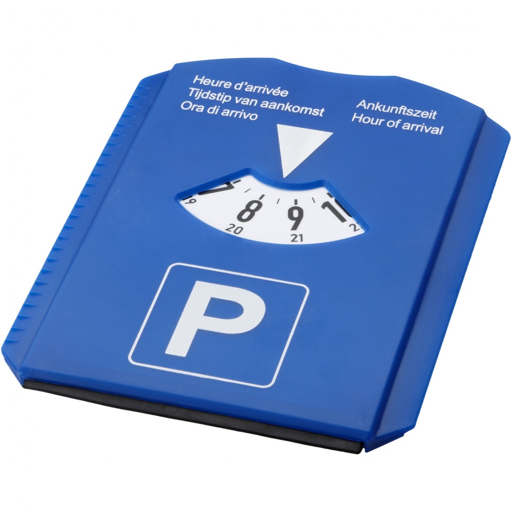 Logo trade corporate gifts image of: Spot 5-in-1 parking disc