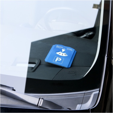 Logo trade promotional items image of: Spot 5-in-1 parking disc