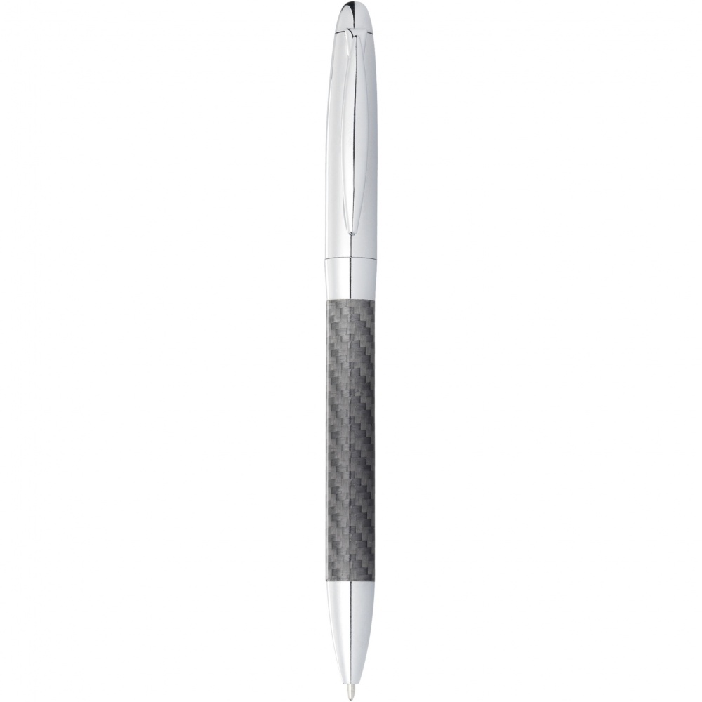 Logo trade promotional gifts image of: Winona ballpoint pen with carbon fibre details