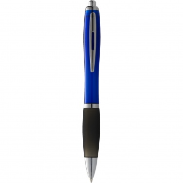 Logotrade advertising product picture of: Nash ballpoint pen coloured barrel and black grip