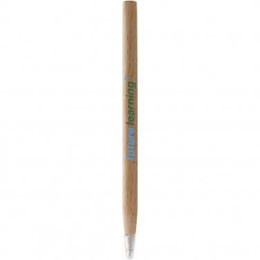 Logo trade promotional giveaways picture of: Arica wooden ballpoint pen