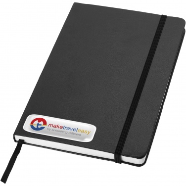 Logo trade promotional gifts image of: Classic A5 hard cover notebook