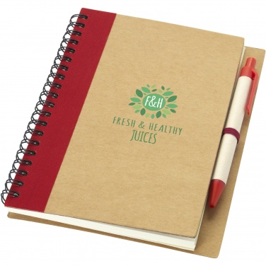 Logotrade business gift image of: Priestly recycled notebook with pen