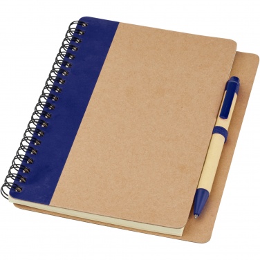 Logo trade promotional items picture of: Priestly recycled notebook with pen