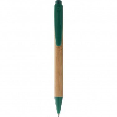 Logo trade promotional gift photo of: Borneo bamboo ballpoint pen