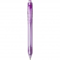 Vancouver recycled PET ballpoint pen, Transparent purple