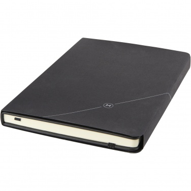 Logo trade promotional products image of: Theta A5 hard cover notebook