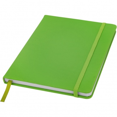 Logo trade promotional products image of: Spectrum A5 hard cover notebook