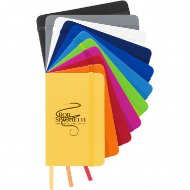 Logo trade promotional items picture of: Spectrum A6 hard cover notebook