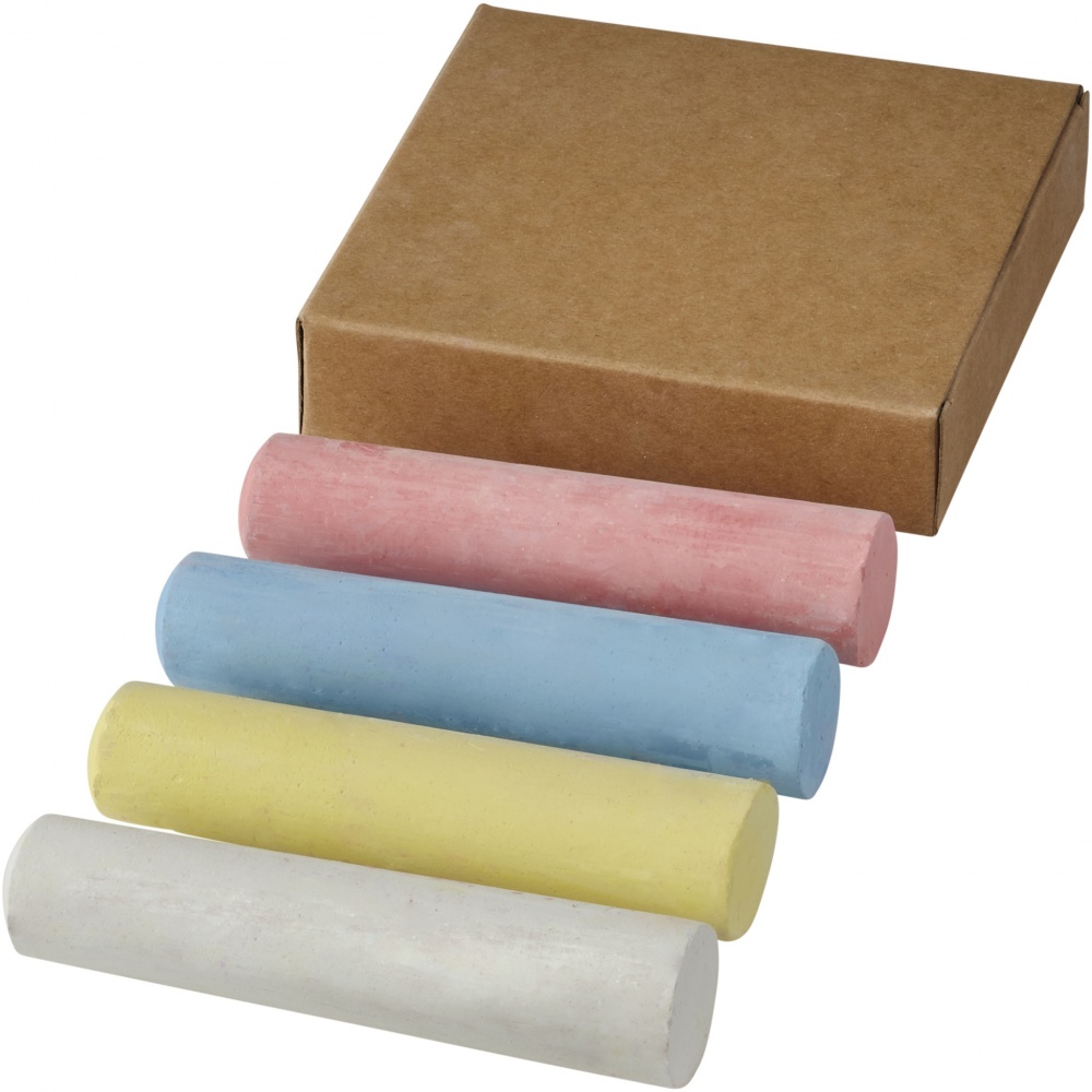 Logotrade promotional products photo of: Screech 4-piece chalk set