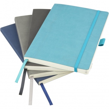 Logo trade corporate gifts image of: Revello A5 soft cover notebook