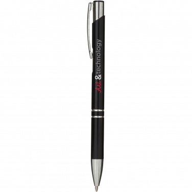 Logotrade promotional gift picture of: Moneta aluminium click ballpoint pen