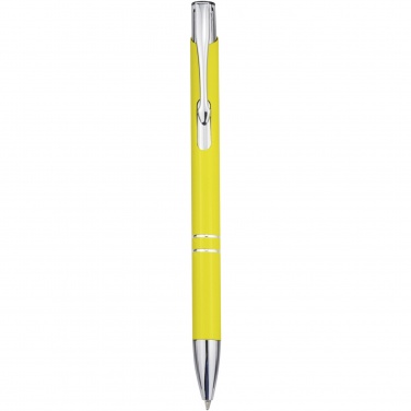 Logotrade promotional giveaway image of: Moneta aluminium click ballpoint pen