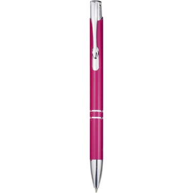 Logotrade promotional gift image of: Moneta aluminium click ballpoint pen