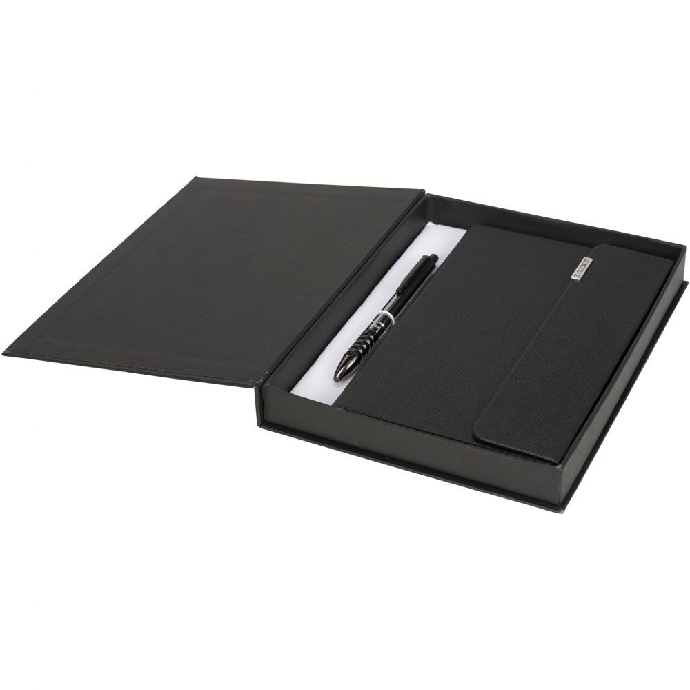 Logo trade promotional giveaways image of: Tactical notebook gift set